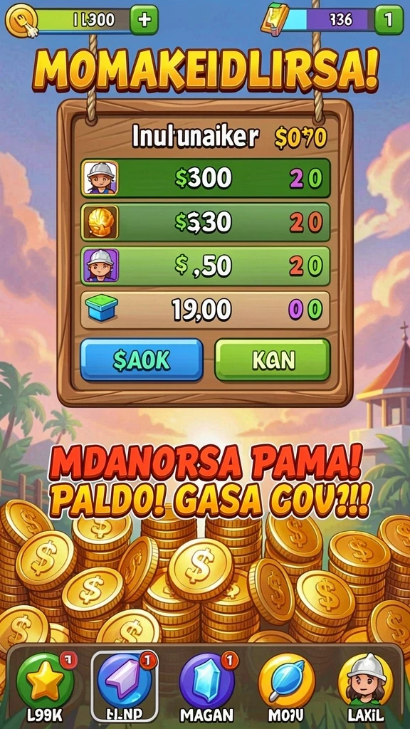 Tangkapan layar memperlihatkan aksi seru dalam game.