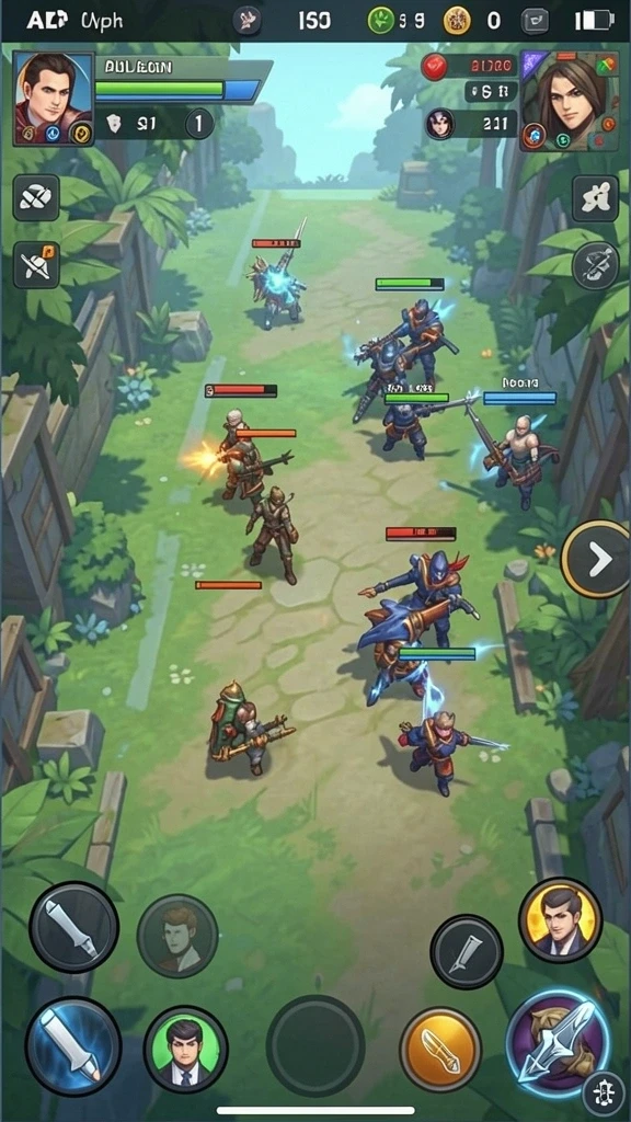 Screenshot dari misi yang sedang dimainkan.