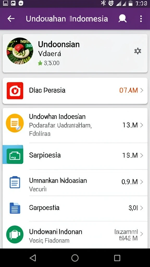 Tampilan antarmuka yang ramah pengguna.