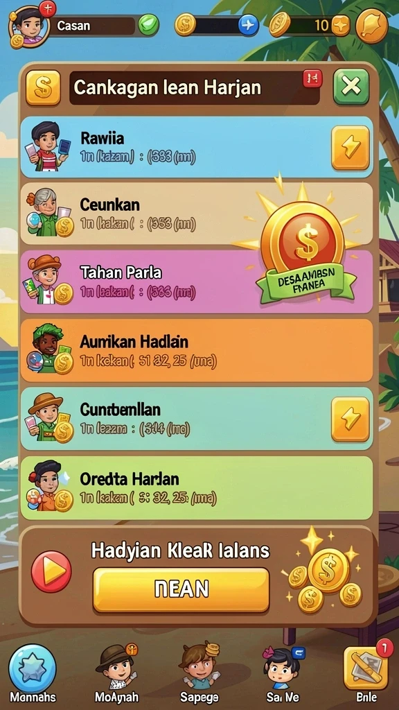Gambar menunjukkan aksi gameplay yang mendebarkan.