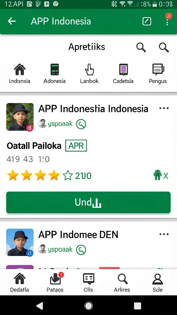 Grafis 3D yang menawan dan menarik.