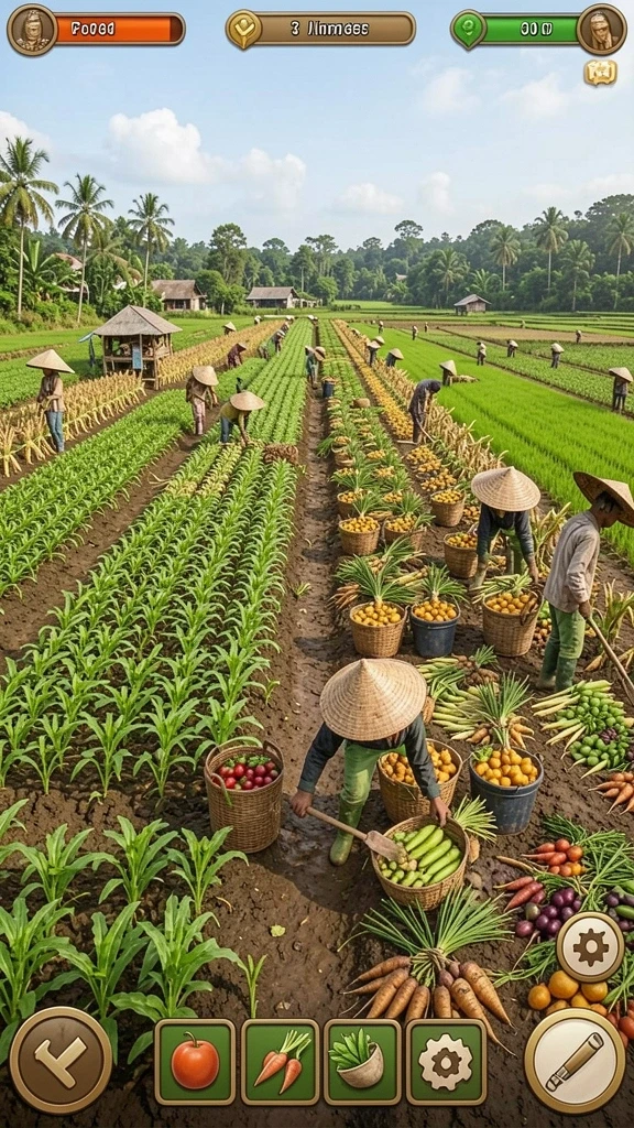 Beragam tema permainan yang menarik dan menggugah selera.