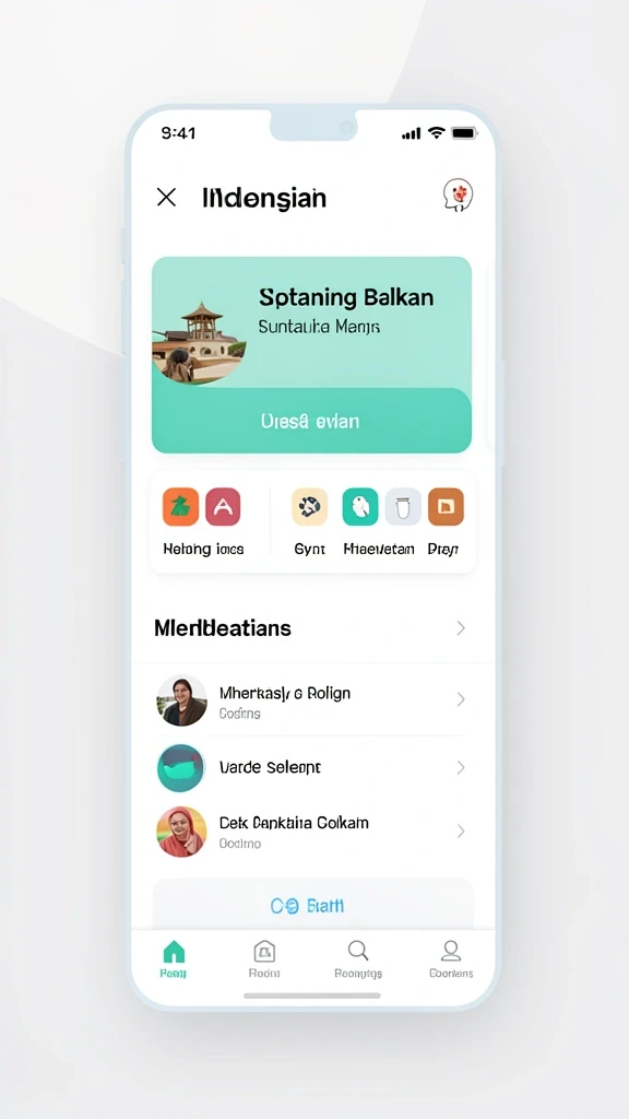 Tampilan antarmuka yang menarik dan mudah dinavigasi.