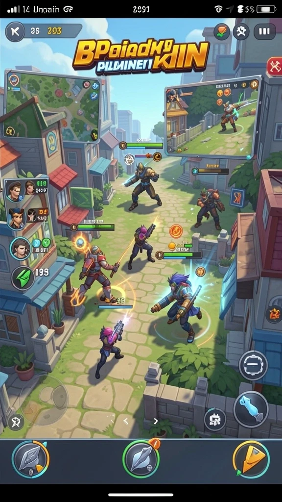 Screen gameplay saat menghadapi monster yang menantang.