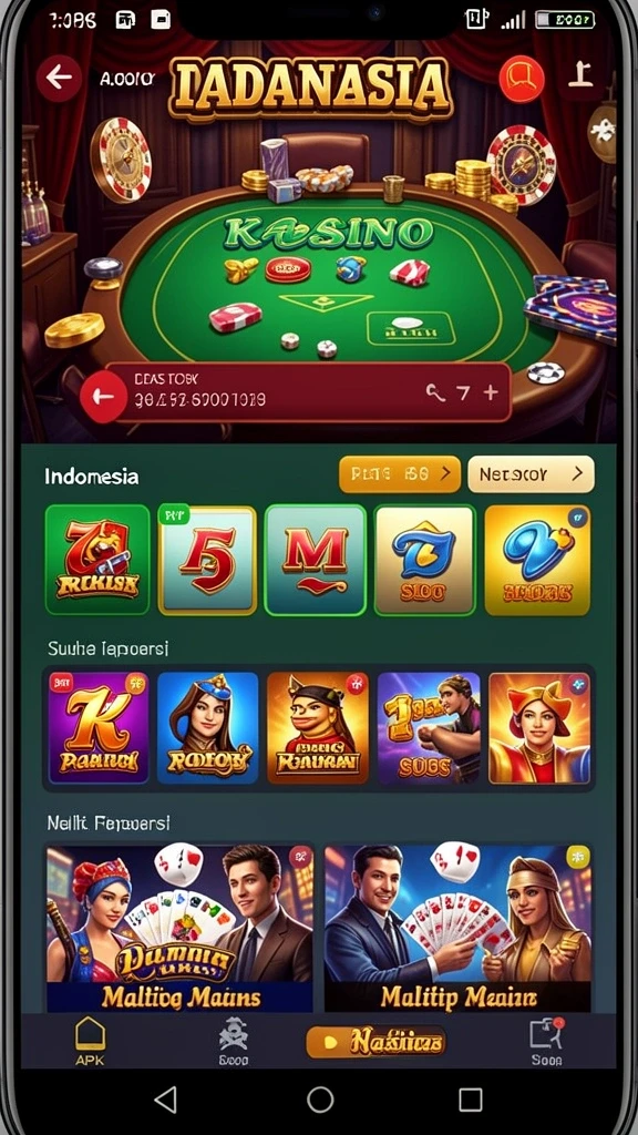 Tampilan antarmuka pengguna yang menarik.