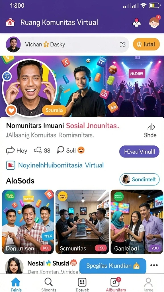 Tampilan antarmuka utama KASKUSTOTO yang menarik.