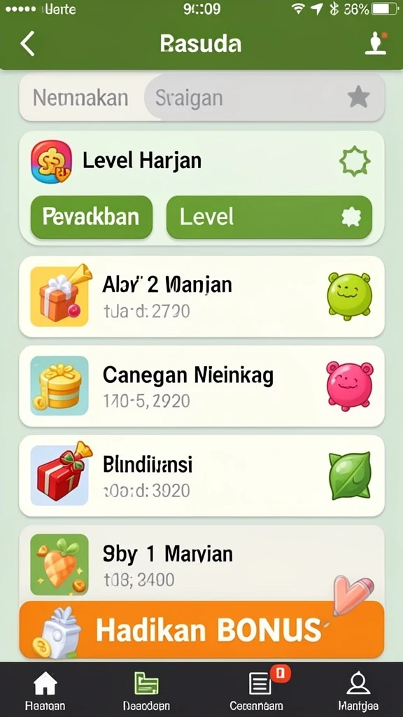 Gameplay yang menarik dengan level beragam.