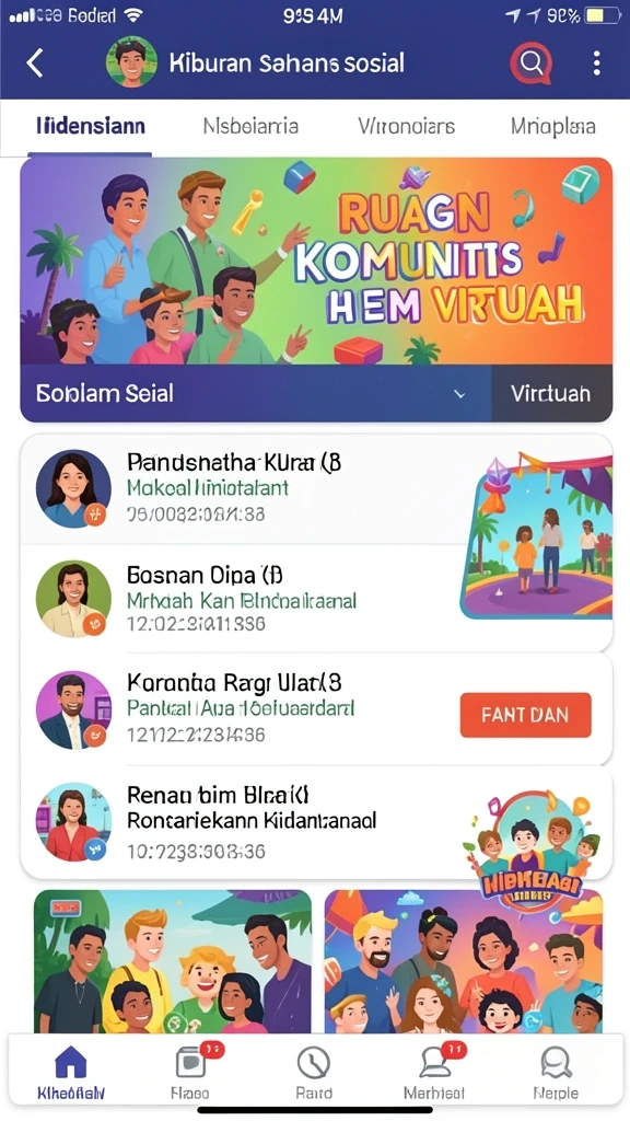 Leaderboard untuk bersaing dengan pemain lain.