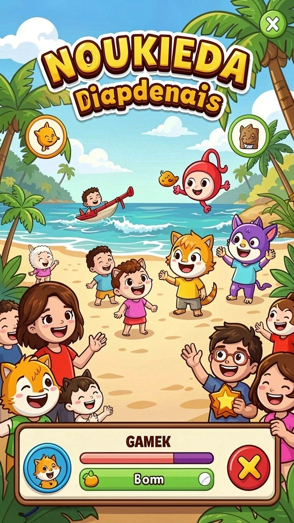 Gameplay yang menantang dan penuh strategi.