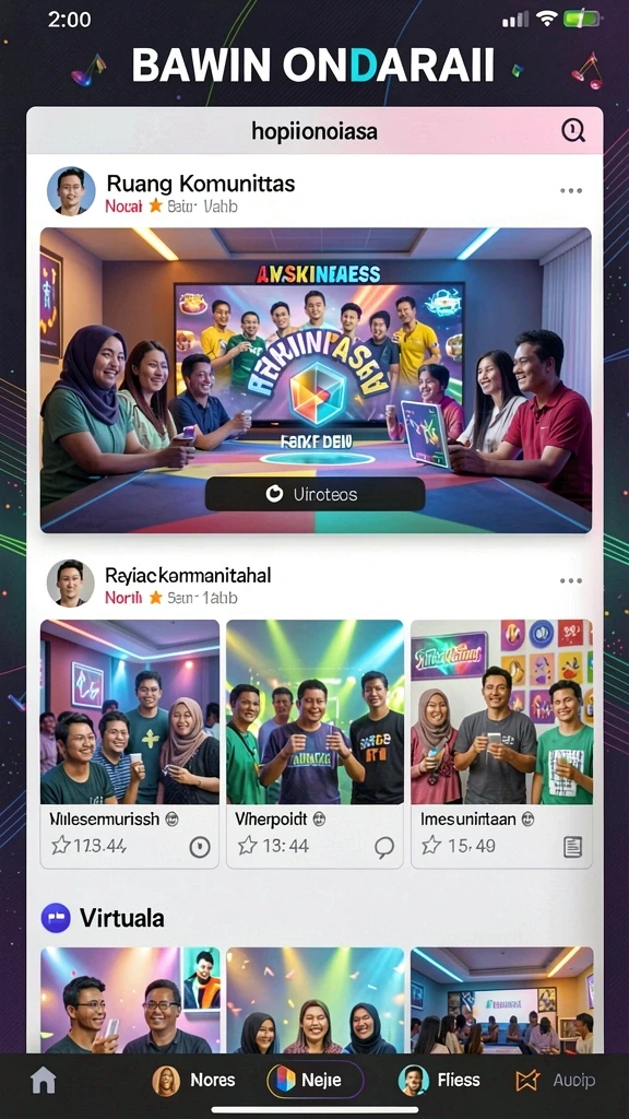 Event turnamen dengan hadiah menarik dan kompetitif.