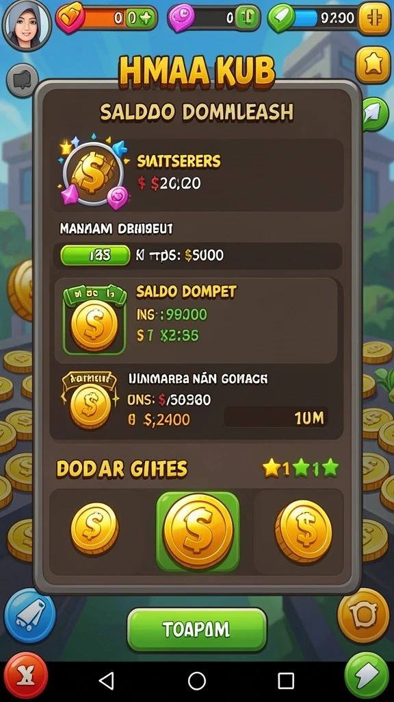 Screenshot menunjukkan aksi seru dalam pertempuran.