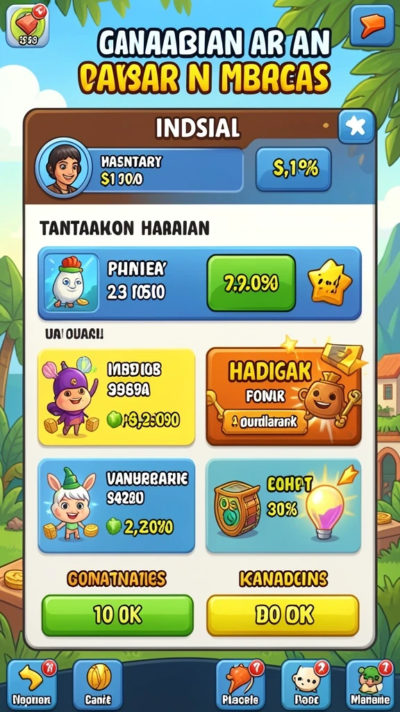 Karakter yang beragam untuk dipilih sesuai gaya bermain.