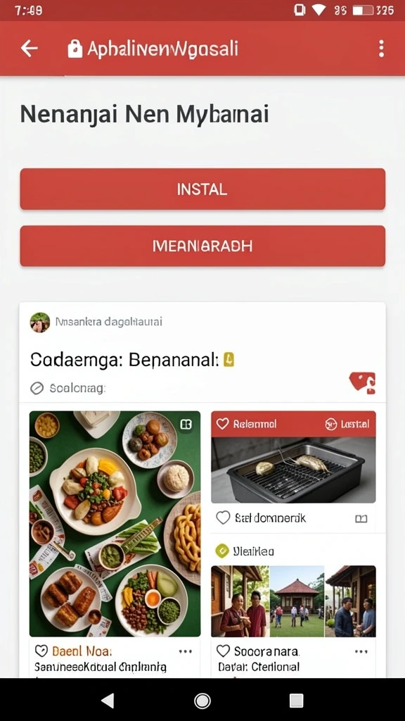 Fitur komunitas yang memungkinkan interaksi antar pengguna.