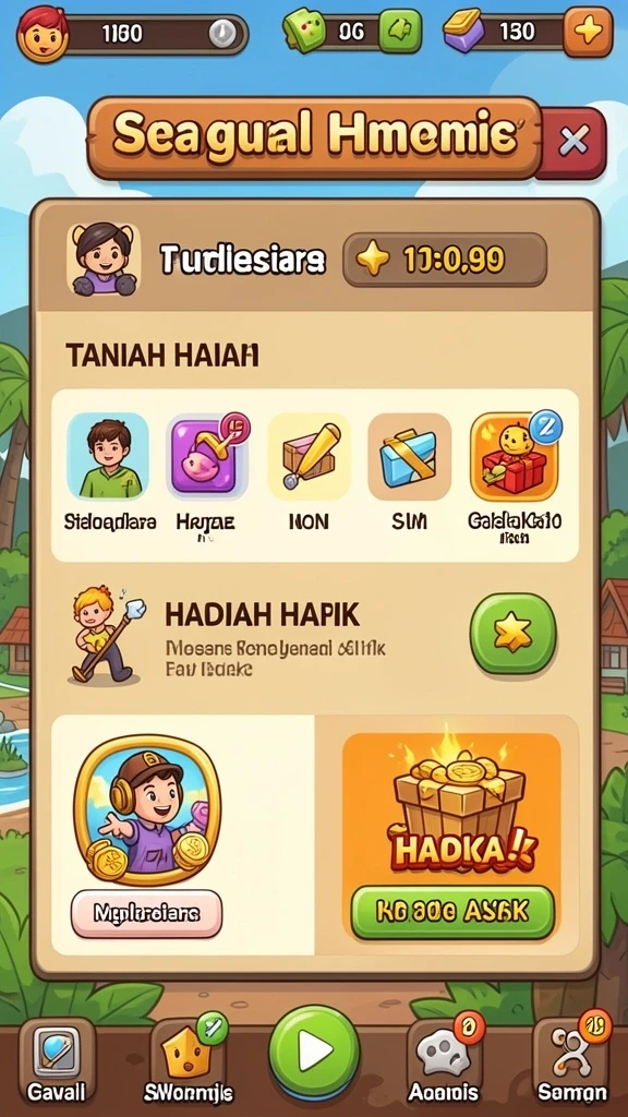 Tampilan antarmuka yang menarik dan mudah digunakan.