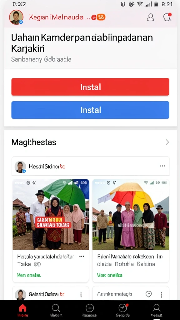 Tangkapan layar menampilkan berbagai karakter yang bisa disesuaikan oleh pemain.