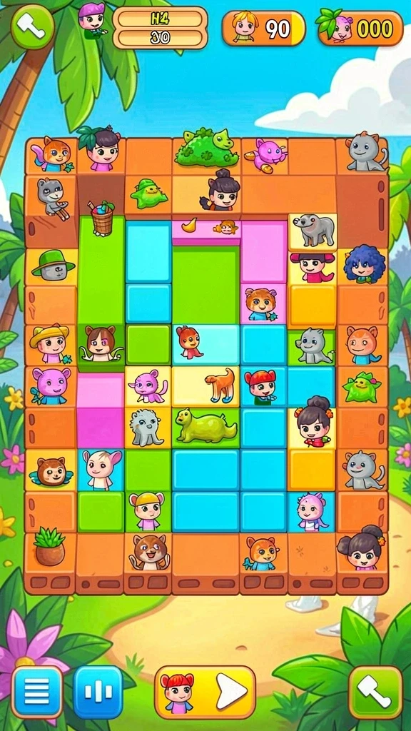 Screenshot aksi seru dalam game RP777.