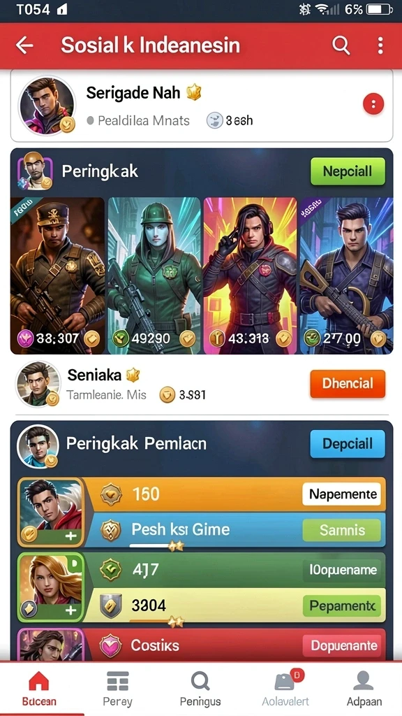 Fitur multiplayer yang seru dan interaktif.