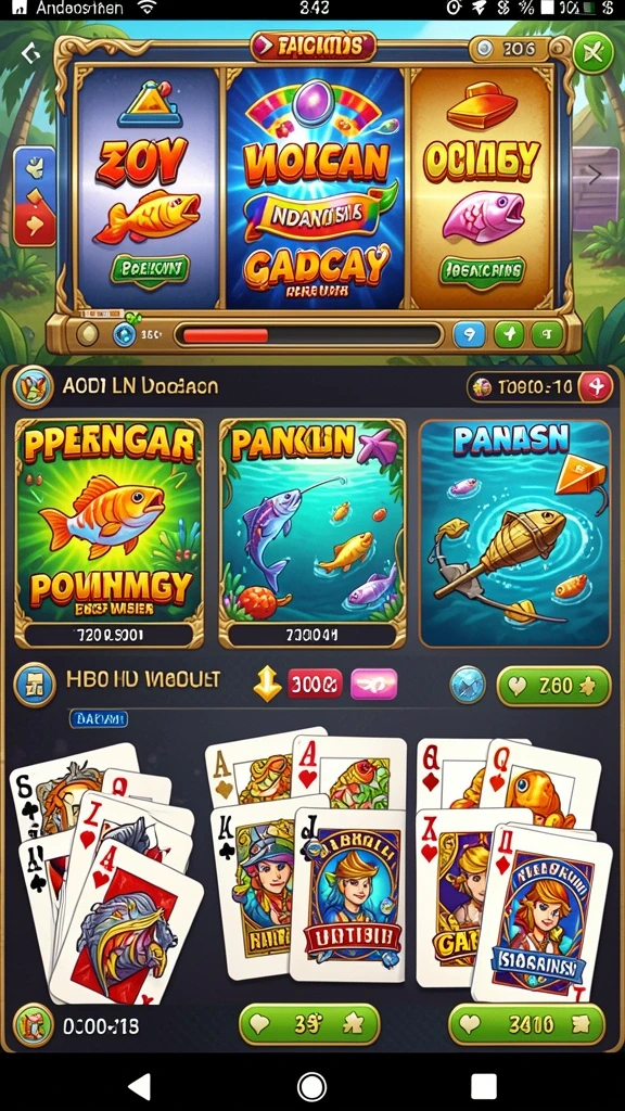 Tampilan awal permainan yang memukau dan mengundang.