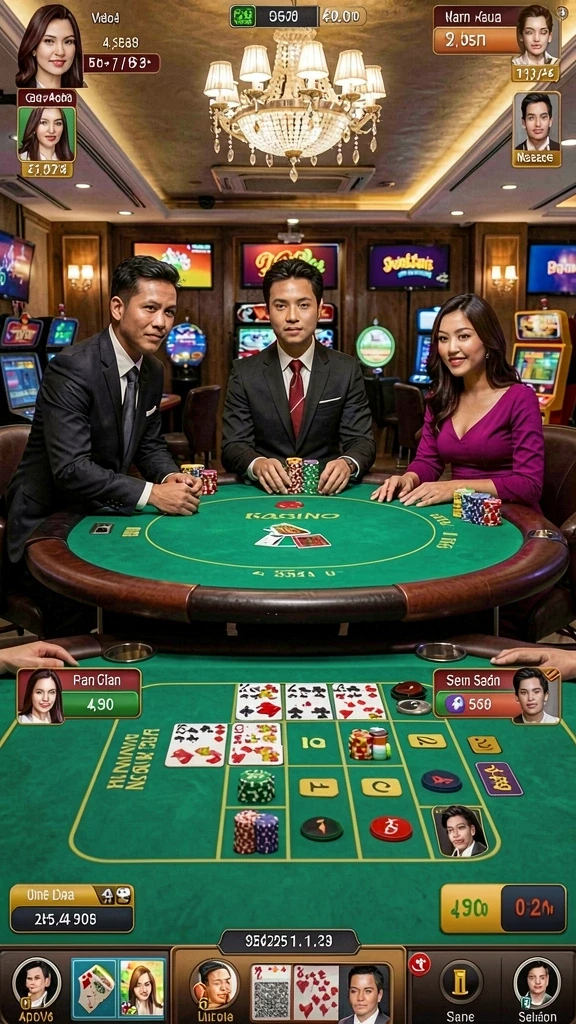 Tampilan menu utama yang sederhana dan intuitif.