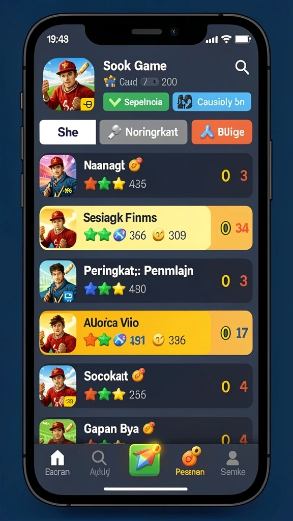 Grafis yang memukau dan penuh warna.