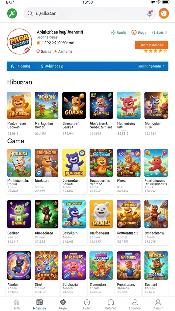 Tangkapan layar menunjukkan grafis level yang menakjubkan.