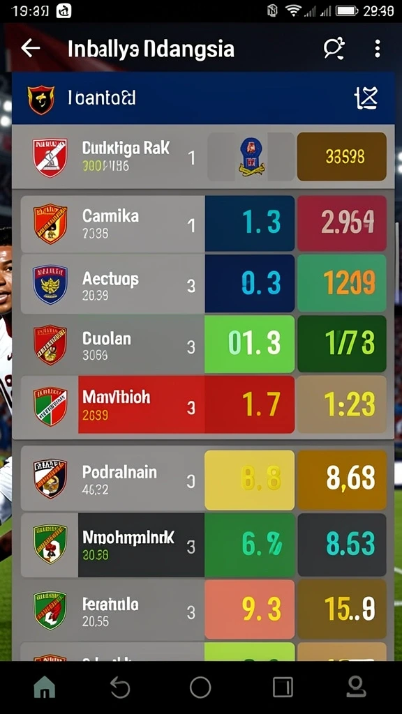 Tampilan awal game yang menarik dan penuh warna.