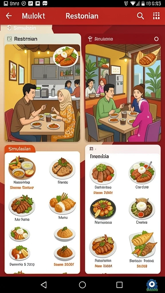 Tangkapan layar menampilkan grafik yang memukau dan detail karakter.