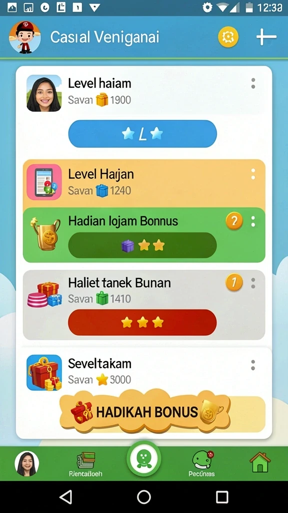 Misi seru menantang pemain setiap saat.
