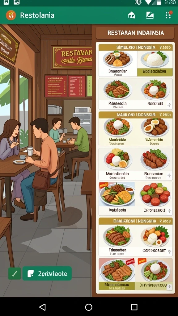 Tampilan grafis yang memukau dalam game TOPJITU.