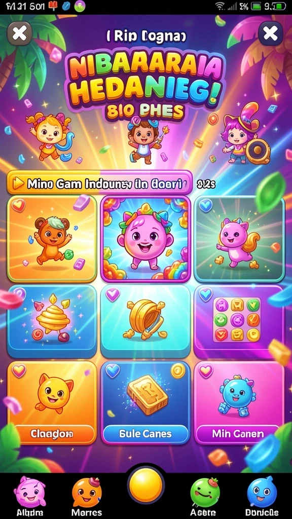 Penuh aksi dan petualangan di setiap level permainan.
