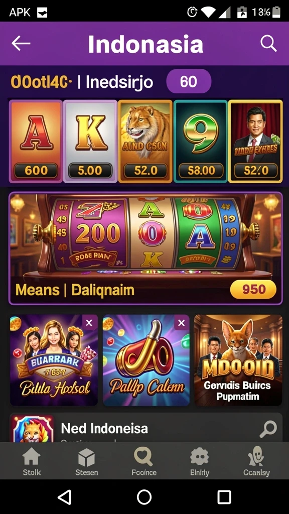 Berbagai karakter dan level yang menantang.