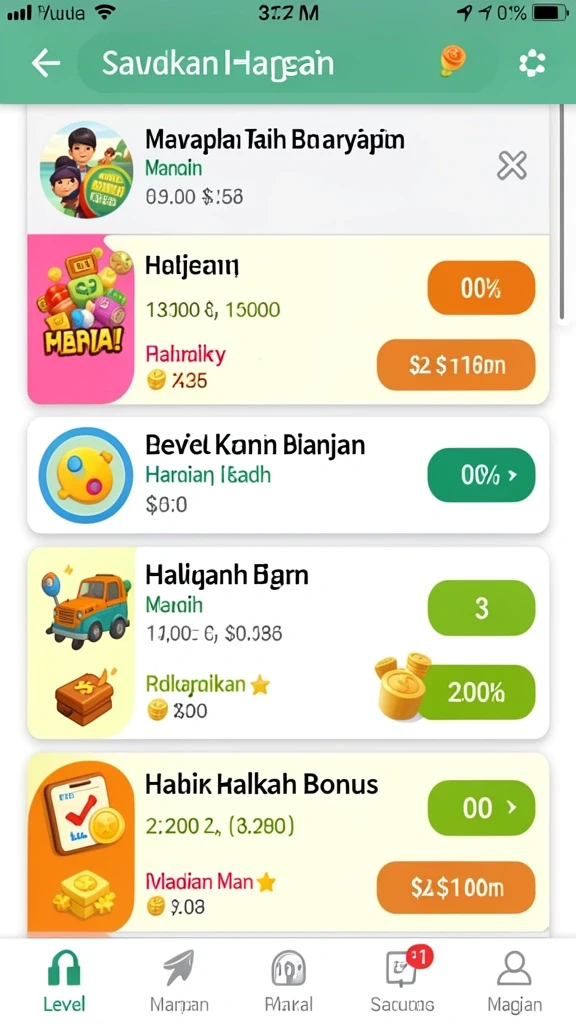 Karakter karakter menarik dengan kemampuan unik.
