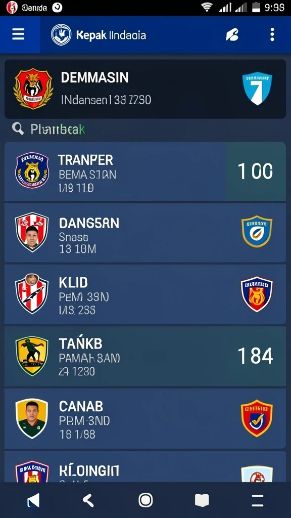 Tampilan antarmuka yang intuitif dan menarik.